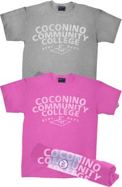 Coconino Community College Athl. Dept. T-Shirt