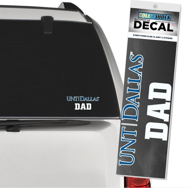 UNT Dallas Dad Decal