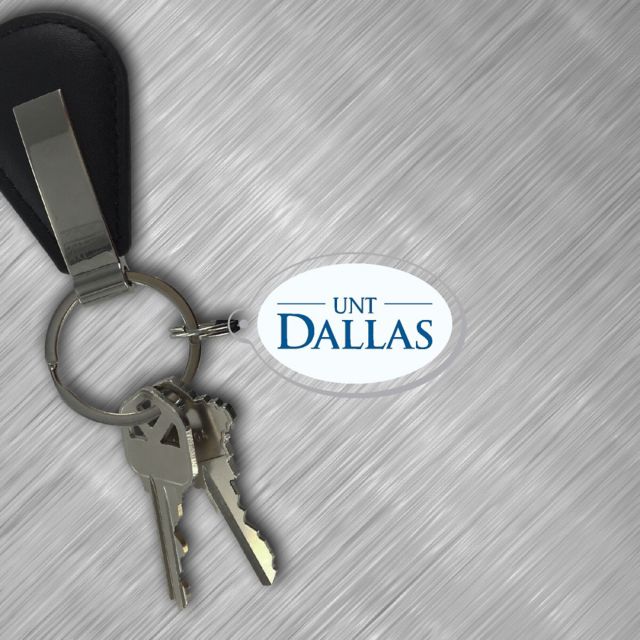 UNT Dallas Keychain