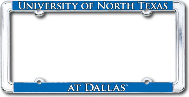 UNT Dallas Thin Dome License Plate Frame