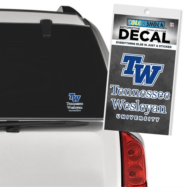 Tennessee Wesleyan University Primary Decal
