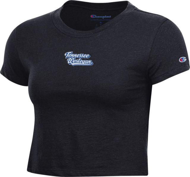 Tennessee Wesleyan University Women's Cropped Short Sleeve T-Shirt