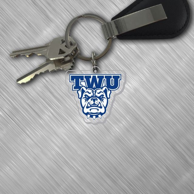 Tennessee Wesleyan University Bulldogs Keychain