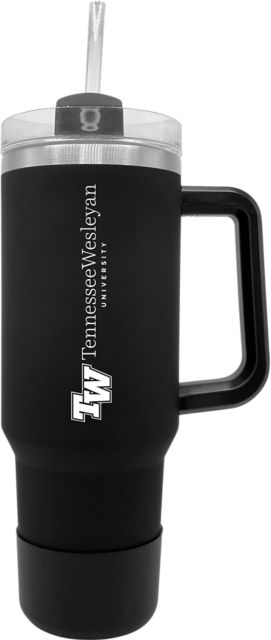 Tennessee Wesleyan University 40 oz. Straw Tumbler