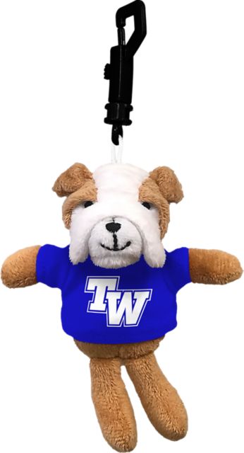 Tennessee Wesleyan University Plush Keychain
