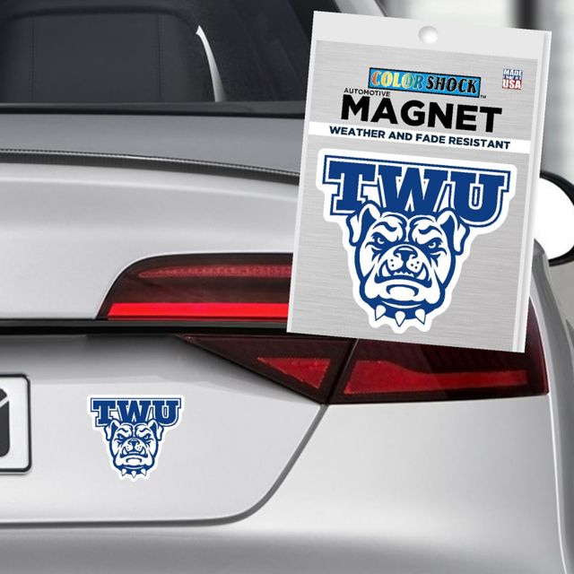 Tennessee Wesleyan University 4x4 Small Bulldogs Magnet