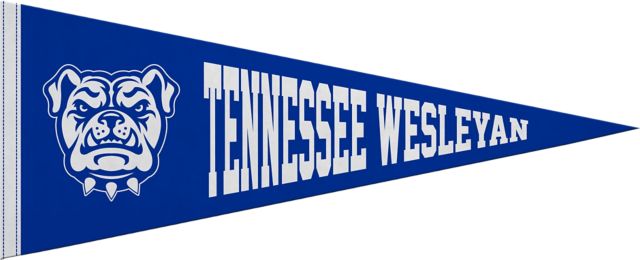 Tennessee Wesleyan University 12"X30" Full Color Pennant