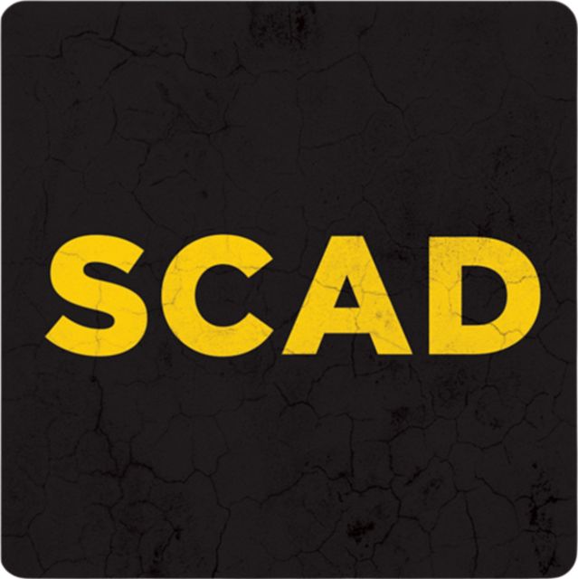 Savannah College of Art and Design Art the Bee 4'' x 4'' Coaster