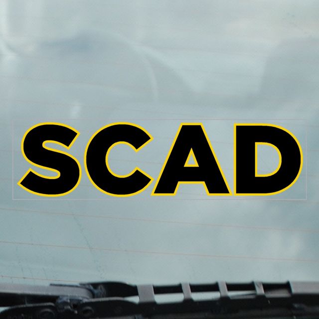 Savannah College of Art and Design Cling Decal