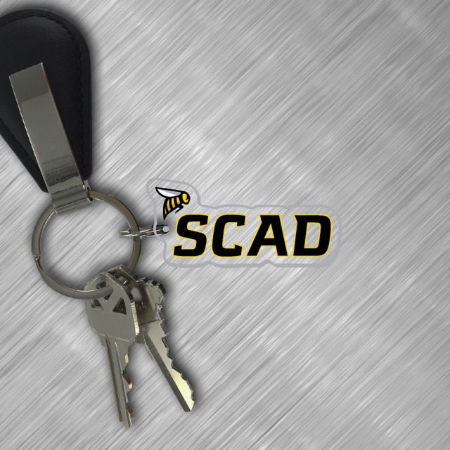 Savannah College of Art and Design Art the Bee Keychain