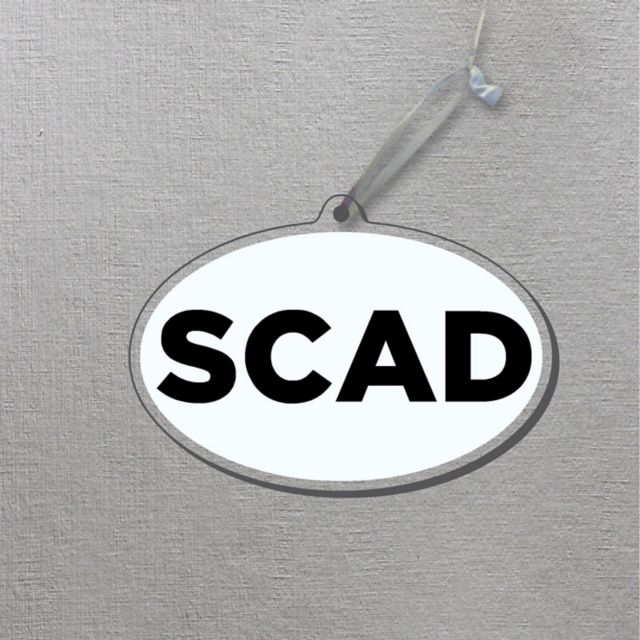 Savannah College of Art and Design Art the Bee 3 in. x 4 in. Ornament