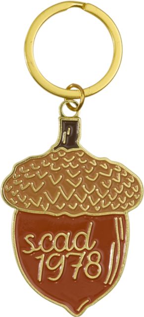Savannah College of Art and Design Acron Keychain
