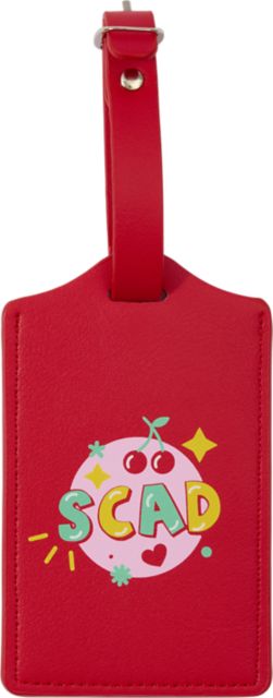 Savannah College of Art and Design Cherry Luggage Tag