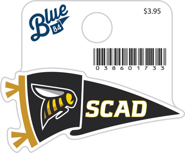 Savannah College of Art and Design Art the Bee Mini Sticker