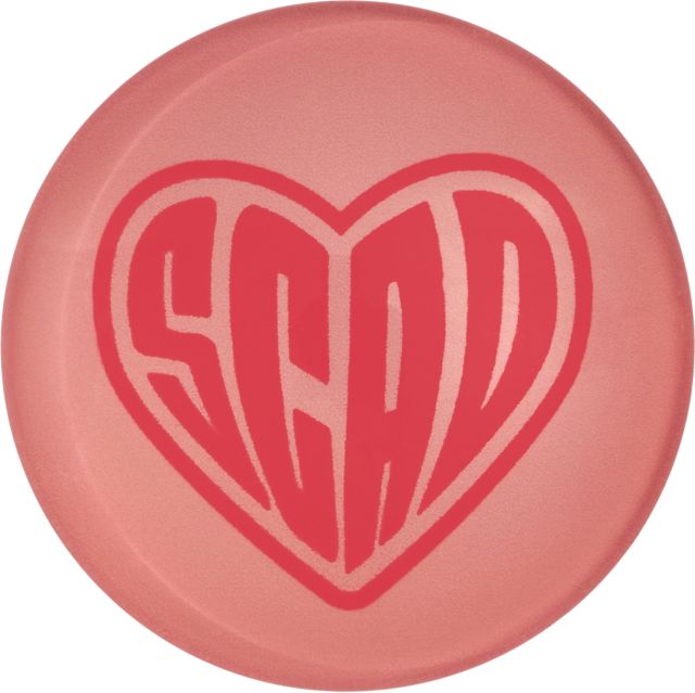 Savannah College of Art and Design Beat of My Heart Round Glass Dome Magnet
