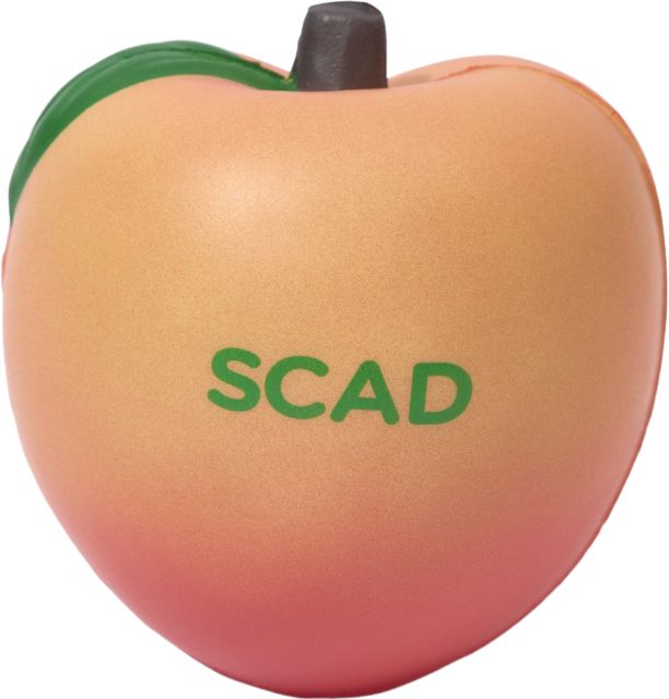 Savannah College of Art and Design Peach Stress Toy
