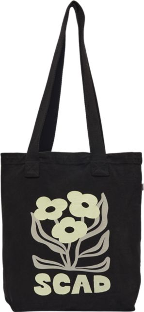 Savannah College of Art and Design Reverse Negative Tote Bag