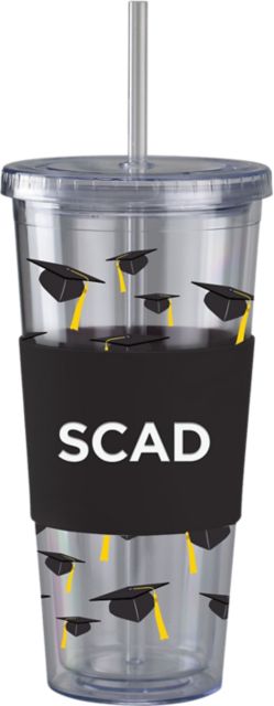 Savannah College of Art and Design Acrylic Tumbler with Straw