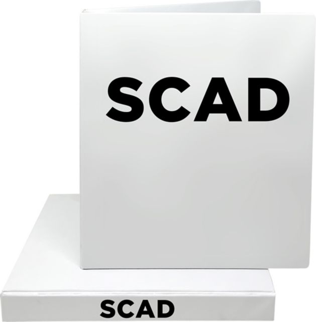 Savannah College of Art and Design 1'' Vinyl Binder