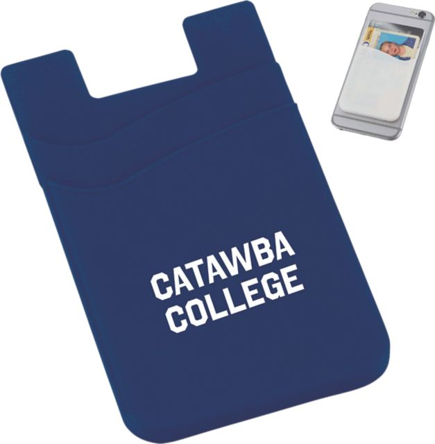 Catawba College Silicone Card Wallet