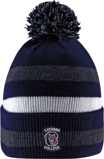 Catawba College Indians Cuff Pom Knit Hat