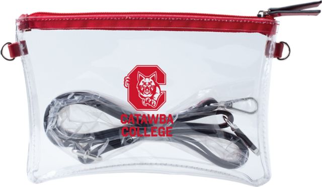 Catawba College Indians Clear Crossbody Bag