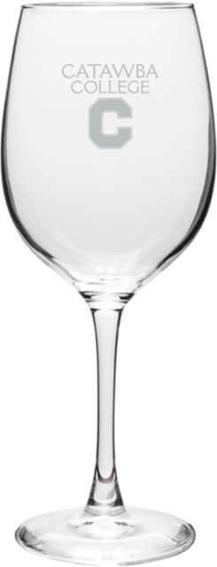 Catawba College 16 oz. Wine Glass