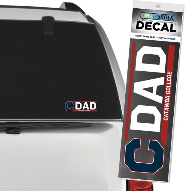 Catawba College Indians Dad Decal