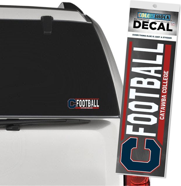 Catawba College Football Decal