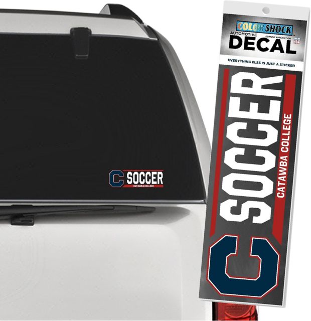 Catawba College Soccer Decal