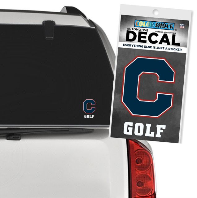 Catawba College Golf Decal