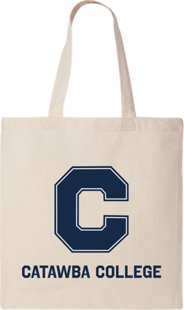Catawba College 15 x 16 Canvas Tote Bag