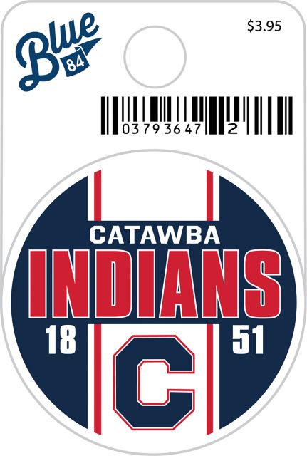 Catawba College Indians Mini Sticker