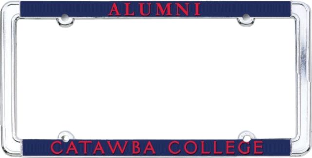 Catawba College Alumni Thin Rim License Plate Frame