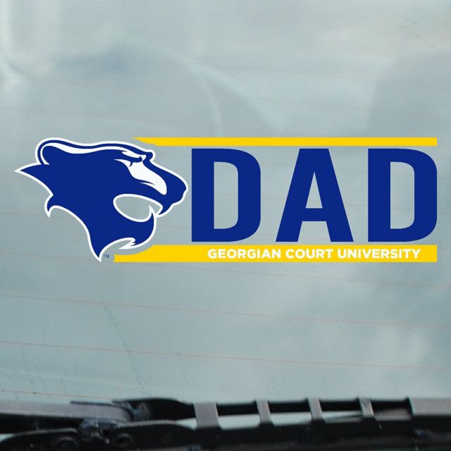Georgian Court University Lions Dad Decal