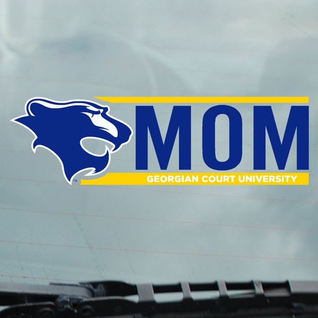 Georgian Court University Lions Mom Decal