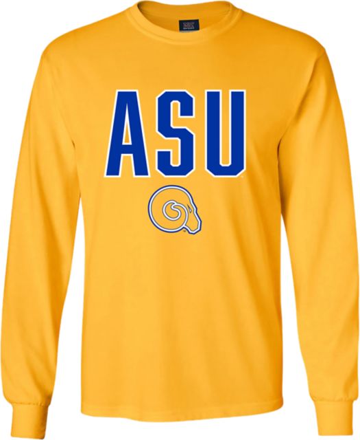 Albany State Golden Rams FISLL Applique T-Shirt - Black