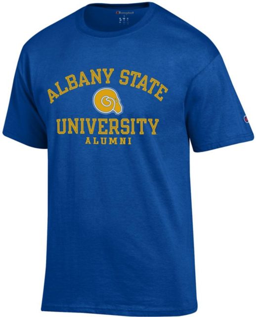 Albany State Golden Rams FISLL Applique T-Shirt - Black