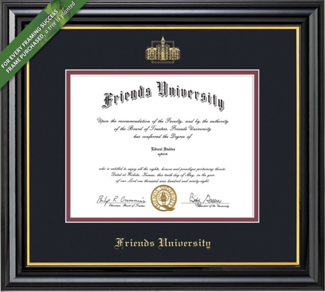 Friends University Coronado BA Diploma Frame -ONLINE ONLY