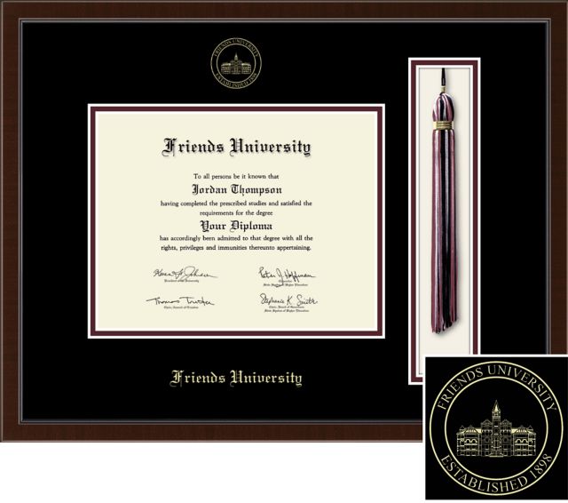 Church Hill Classics Tassel Diploma Frame. Bachelors  - ONLINE ONLY