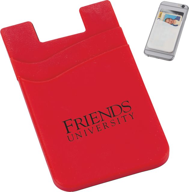 Friends University Silicone Card Wallet