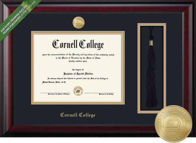 Framing Success Classic 7 x 9 Diploma and Tassel Cut-out with Double mat and Medallion - ONLINE ONLY
