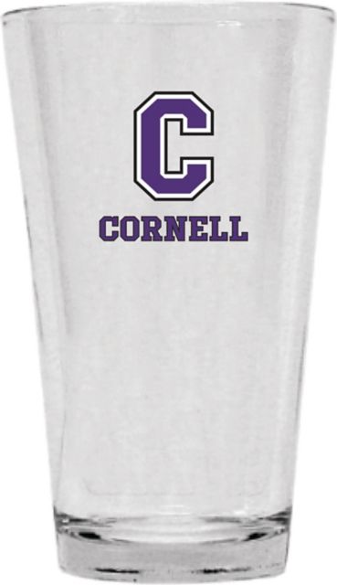 Cornell College 16 oz. Glass