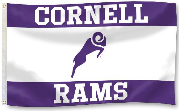 Cornell College Rams Regulation Cornhole Game Set Vintage Version - ONLINE  ONLY: Cornell College