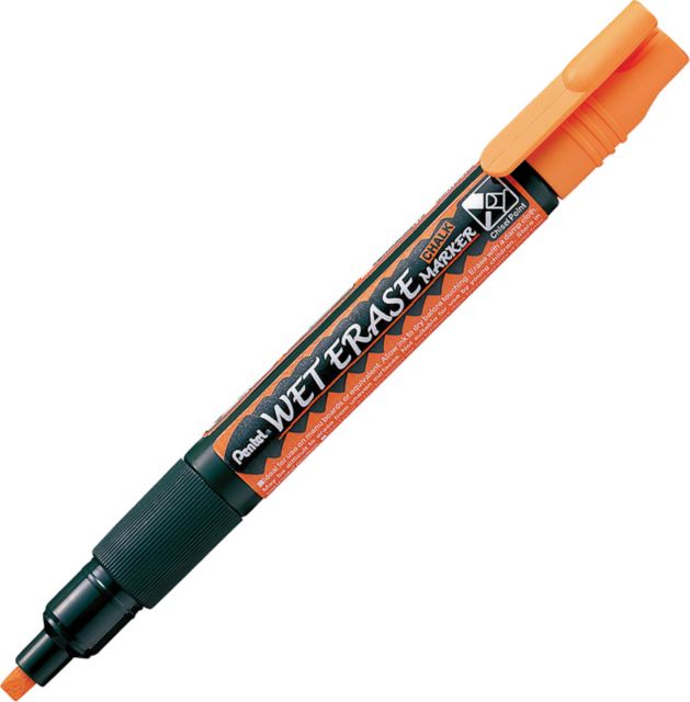 WETERASE CHALK MKR FINE ORANGE