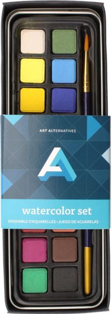 Art Tin Watercolor Set