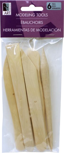Model Tools Wood 6 Inch 6 Piece Set