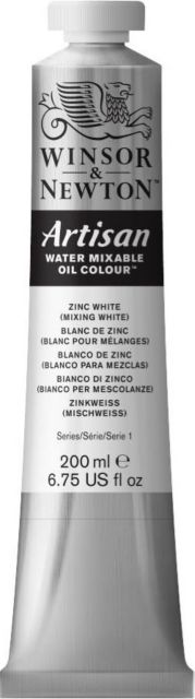 ARTISAN WATER MIXABLE OIL 200 ML ZINC WHITE