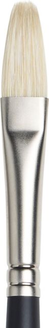 ARTISTS OIL BRUSH FILBERT 6 LONG HANDLE