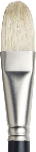 ARTISTS OIL BRUSH FILBERT 12 LONG HANDLE